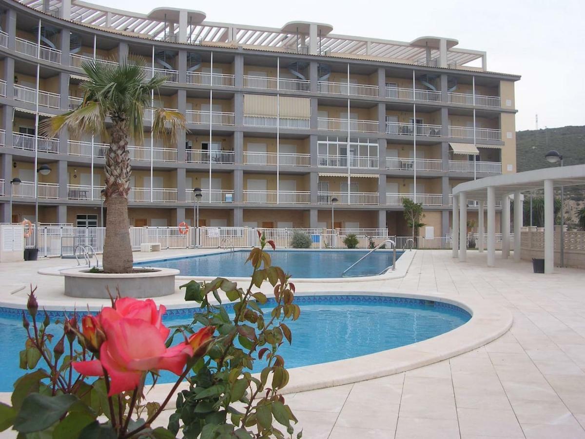 2 Dorm.A/A.Vista Mar.Wifi.Gym.Sauna.Terraza.Parking. เอลกัมเปโญ ภายนอก รูปภาพ