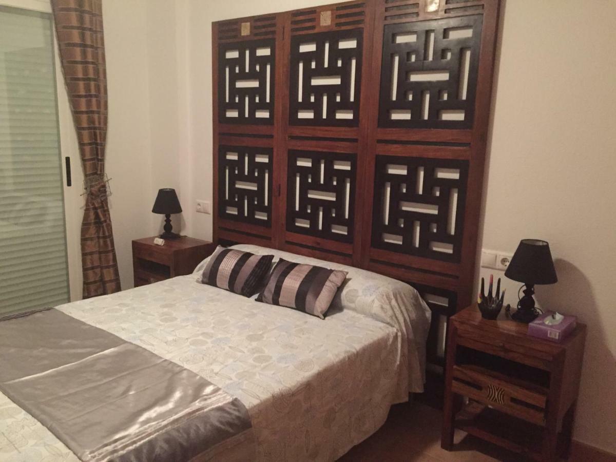 2 Dorm.A/A.Vista Mar.Wifi.Gym.Sauna.Terraza.Parking. เอลกัมเปโญ ภายนอก รูปภาพ