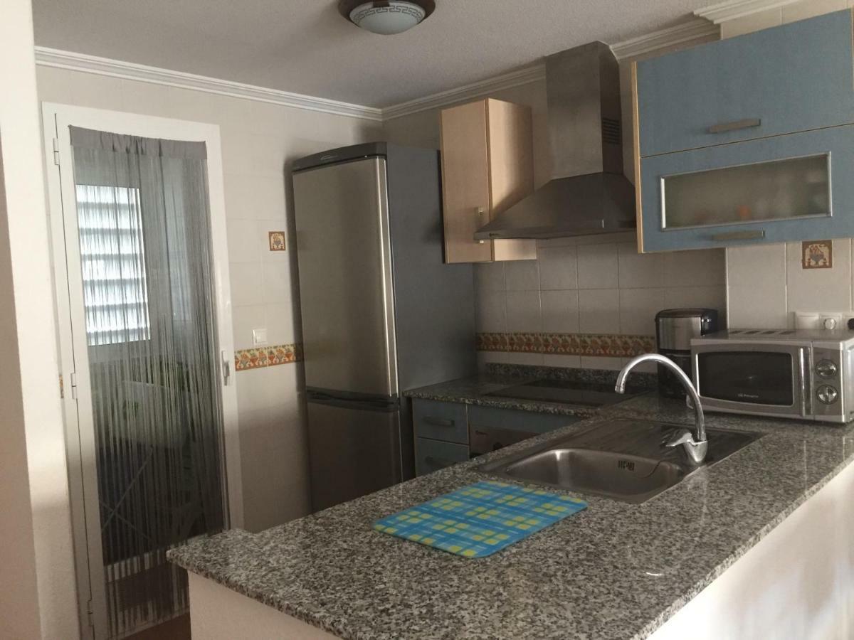 2 Dorm.A/A.Vista Mar.Wifi.Gym.Sauna.Terraza.Parking. เอลกัมเปโญ ภายนอก รูปภาพ